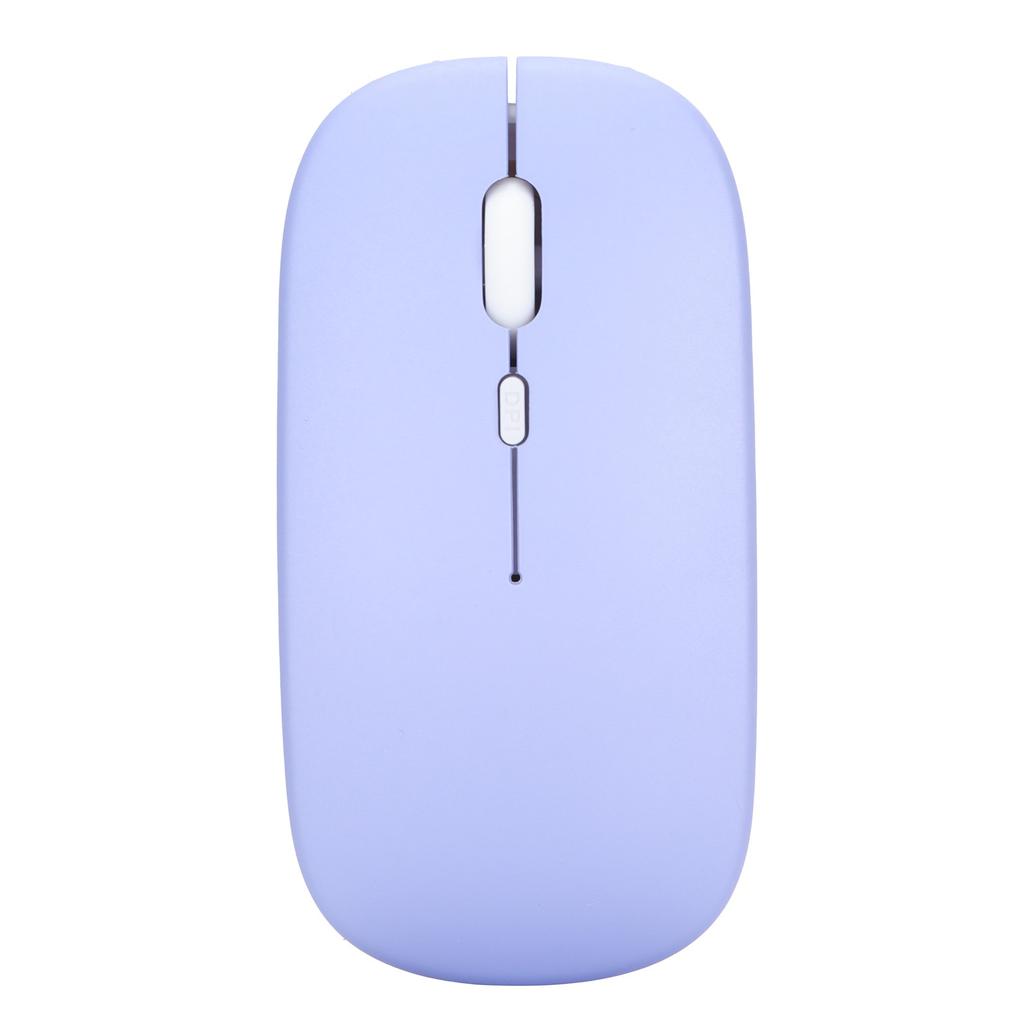 Wireless Mouse Mute Smart UltraThin Portable Gaming Office Computer Accessories(Purple )