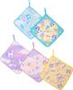 Marushin Loop Set of 5 Different Antibacterial and Personalized 25 X 25 Perfect for Preschool and Gift for Kids 0165006800-100 (800/Fancy Dream)