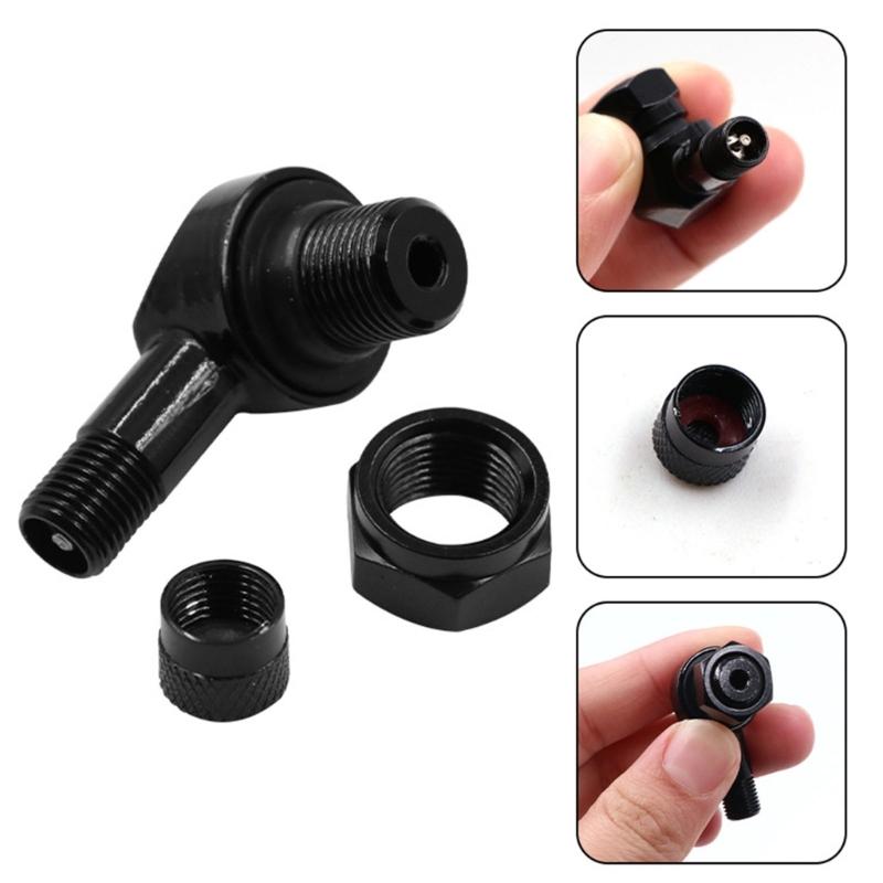 Motorcycle Modification Accessories Aluminum Tubeless Tyre Valves Stem for Most Motorbike Replacement Tire Valves Stems