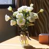 Large Size Artificial Lisianthus Flowers Artificial Flowers Simulation Design Artificial Eustoma Grandiflorum Roses