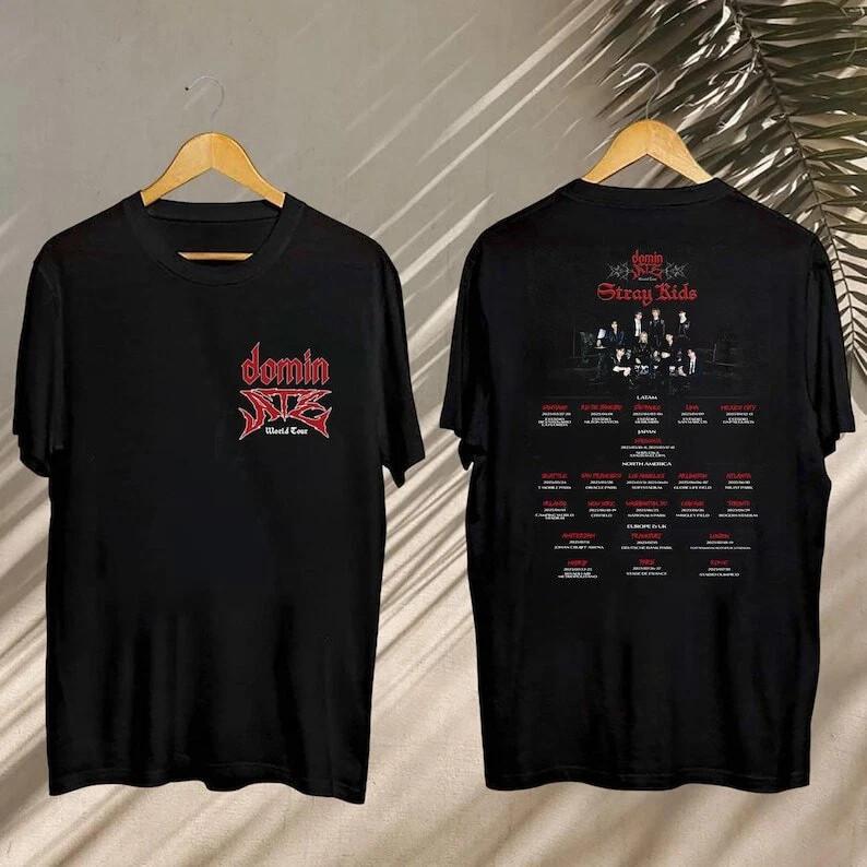 Stray Kids 2025 Concert Shirt 2025 Stray Kids DominATE World Tour S