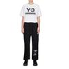 Y-3 X Neighborhood Logo Tee White Unisex Tops JX7449