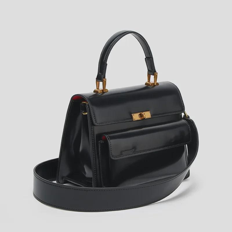 2025 Spring/Summer Versatile Handbag: Stylish Wide Strap, High-End Women's Crossbody & Shoulder Square Bag