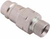 Hydraulik-Schnellkupplung Stecker Mit Druckentlastung M20X1.5 Außengewinde. Euro (9100822W) (Iso 7241-A) Waryński