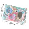 Ita Bag Anime Anstecknadelhalter Set Bunte Dekoration Kawaii Pin Anstecknadel Organizer Handgefertigte Spitze Rückwand Anstecknadel Display Board