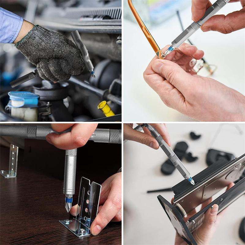 24 In 1 Ratchet Screwdriver Set Magnetic Precision With Detachable Handle Case Multi-Purpose Screwdriver Kit for Home Repair