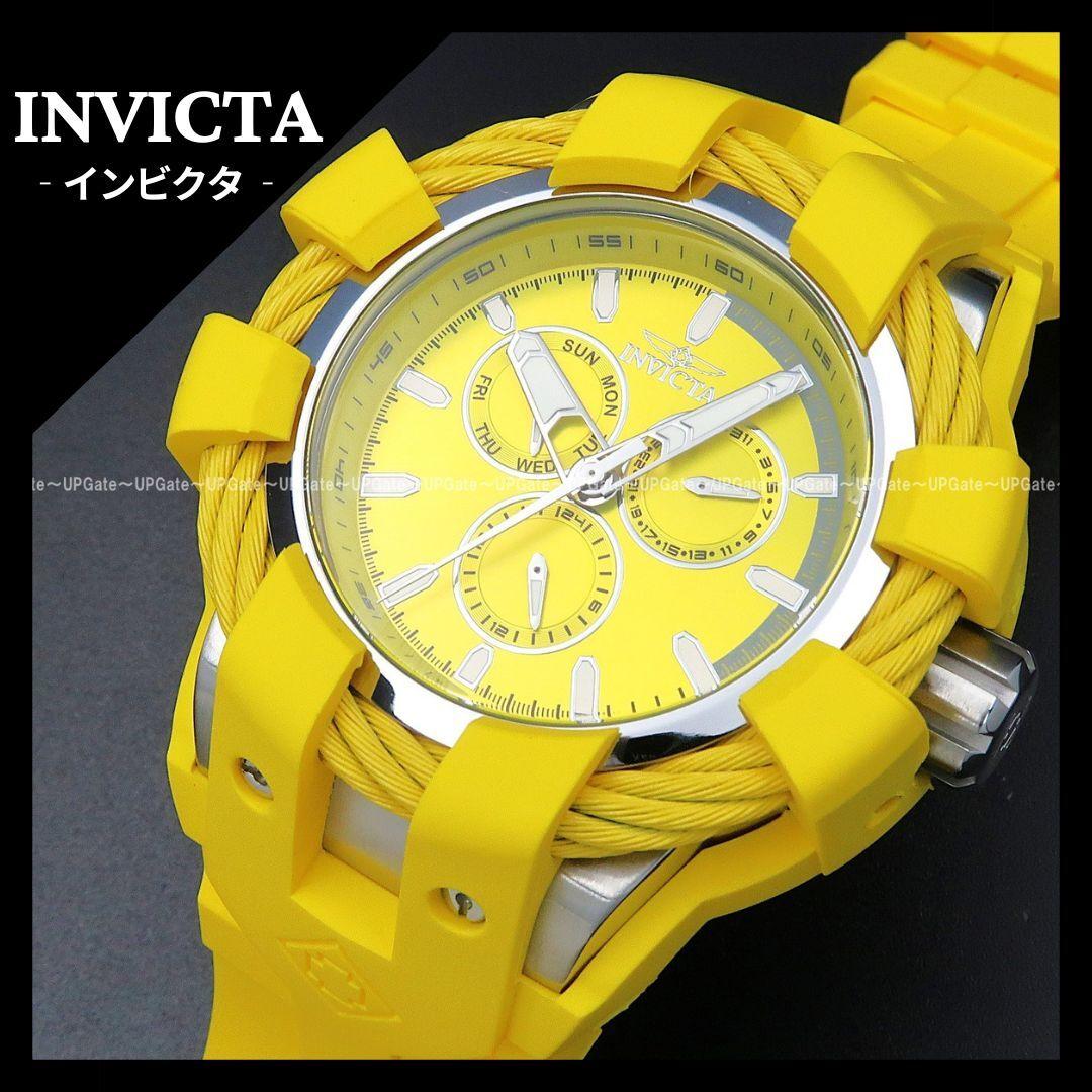 Used Popular seriesSports modelYellow INVICTA Bolt 47835 Invicta Bolt