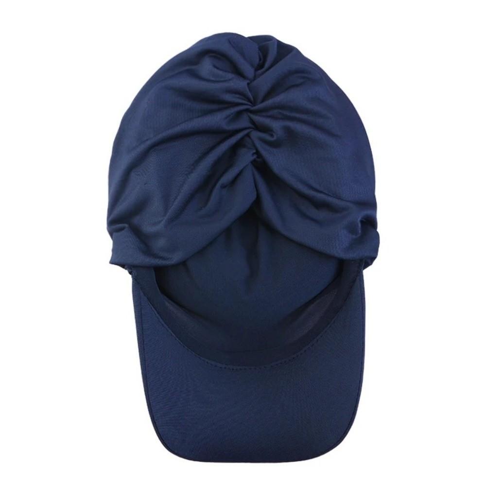 Outdoor Baseball Cap Headscarf Summer Sun Visor Hat Casual Islamic Hat Wrap Casquette Gorras