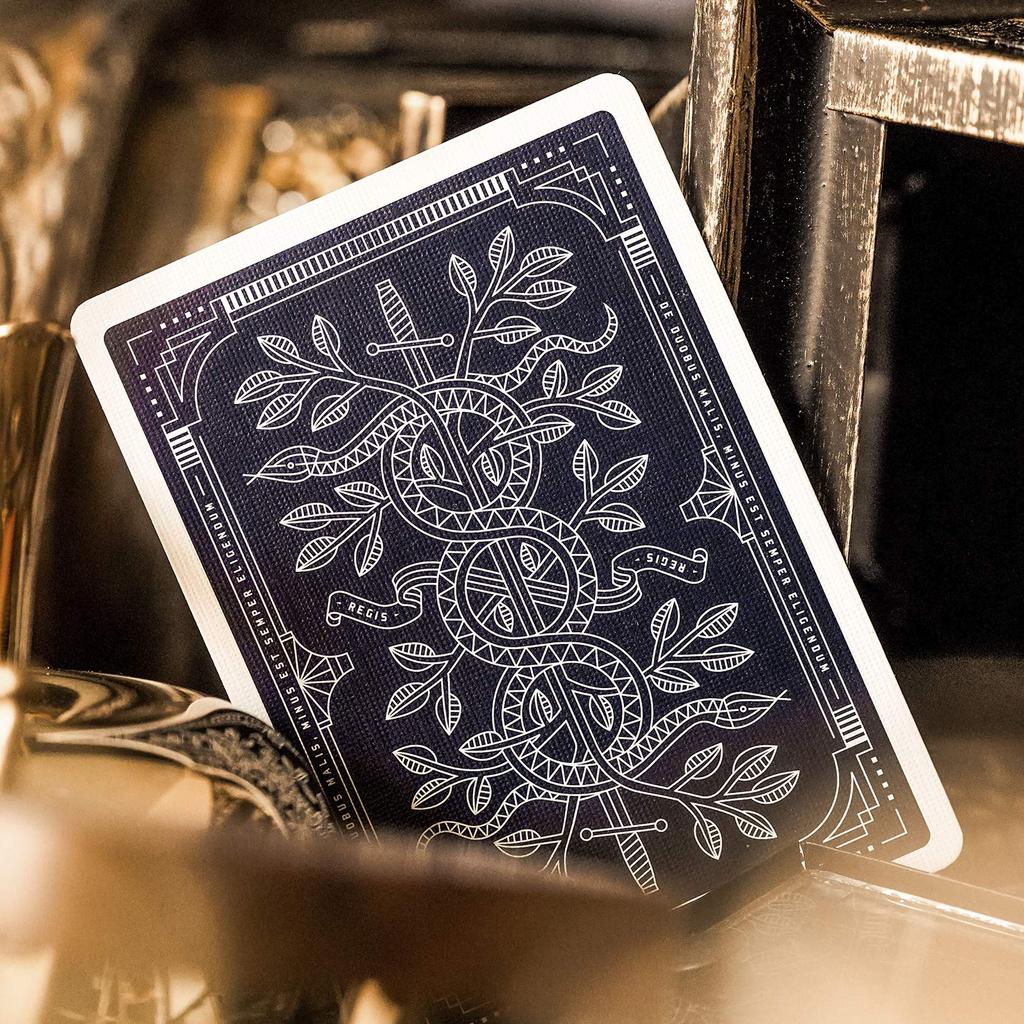 Black Monarch Playing Cards Designed by Theory11 Printed by Bicycle