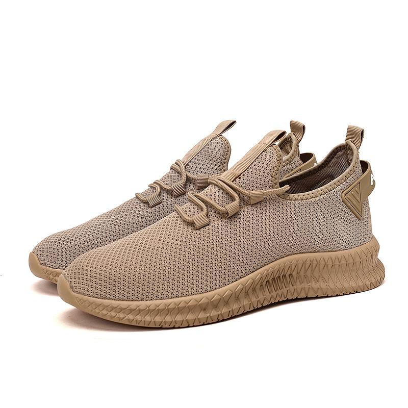 22 spring platform sports shoes, light and breathable fly-woven running shoes, teenage student sports shoes