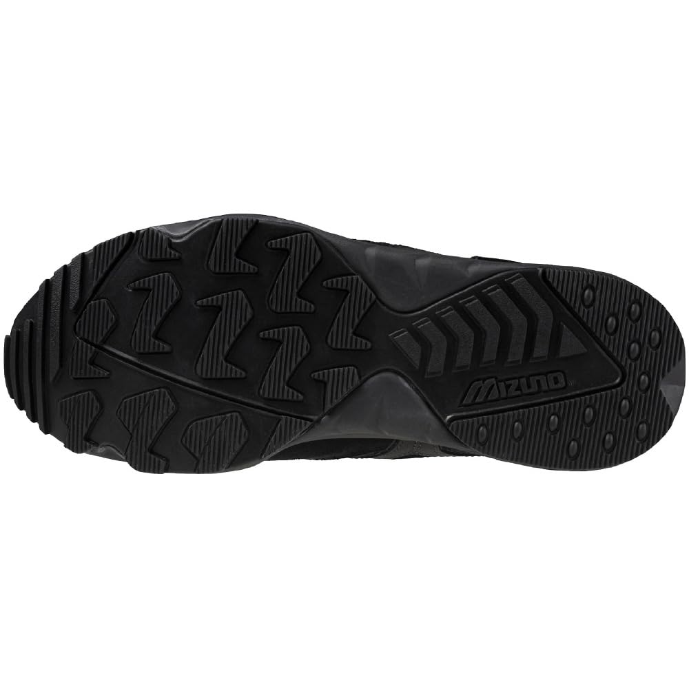 Mizuno Contender CORDURA CONTENDER Sneakers, Perfect for Commuting, School, and Lifestyle, Stylish, Black and Dark Gray, Size 24.0 Cm, 2E