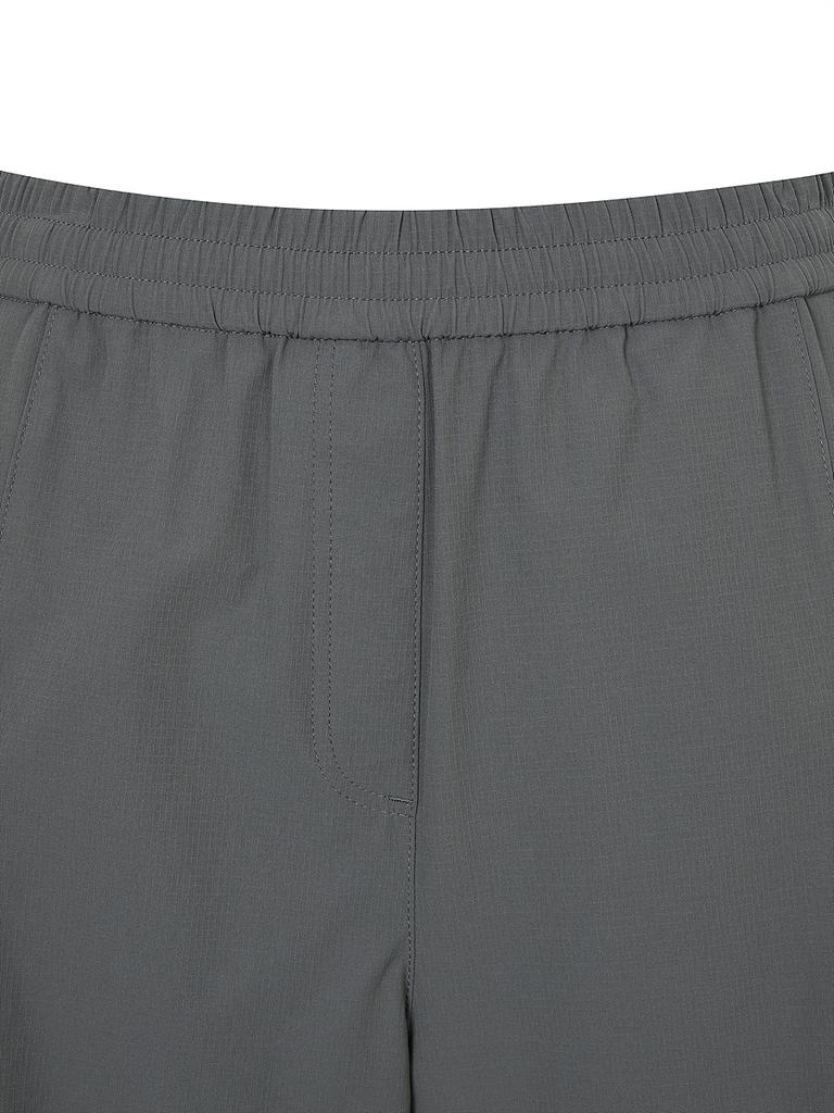 DISCOVERY EXPEDITION Freshvent Women'S Ripstop Parachute Bermuda Cargo Shorts (D/Grey)