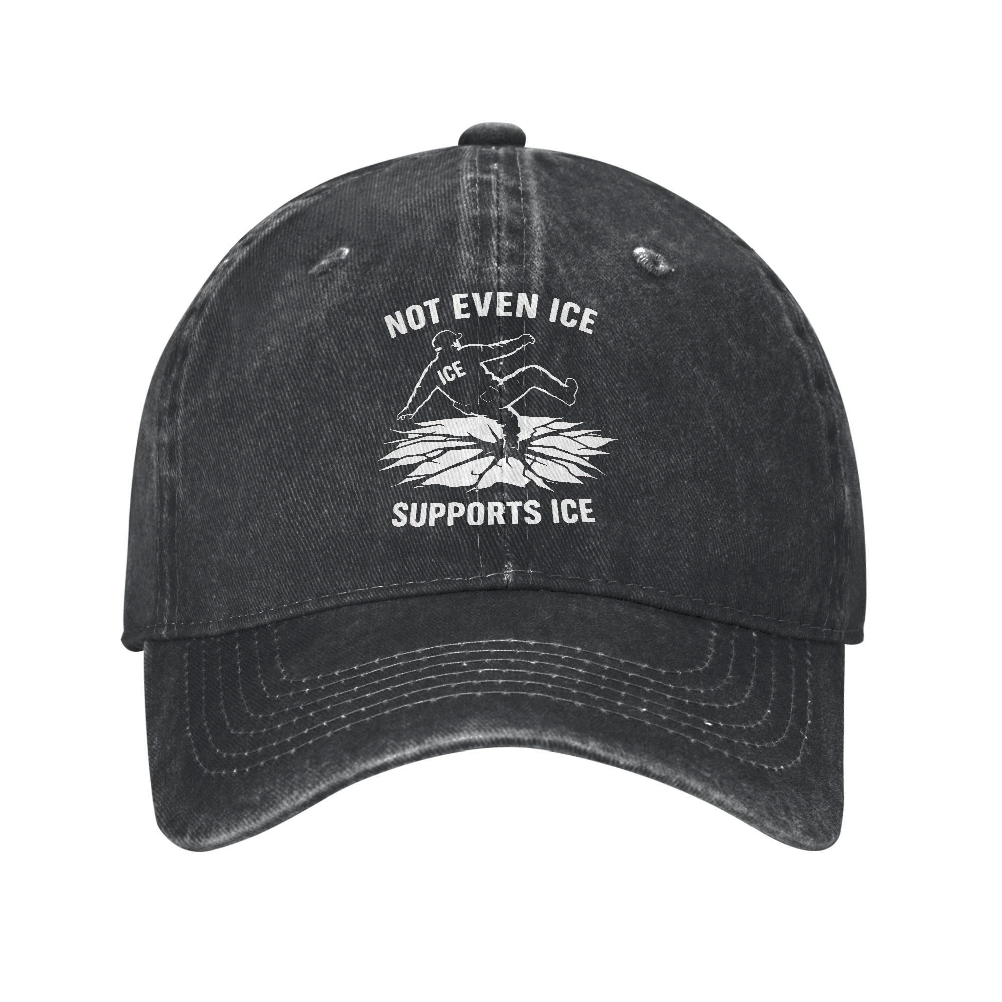 Unisex Women Ice Out Anti Ice Minneapolis Abolish Ice Cap Headwear Baseball Cap Classic Trucker Hats Adjustable One Size