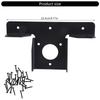 Heavy Duty Pergola Corner Brackets Extension Wood Post Metal T Shaped Bracket Hardware 3-Way Right Angles Bracket