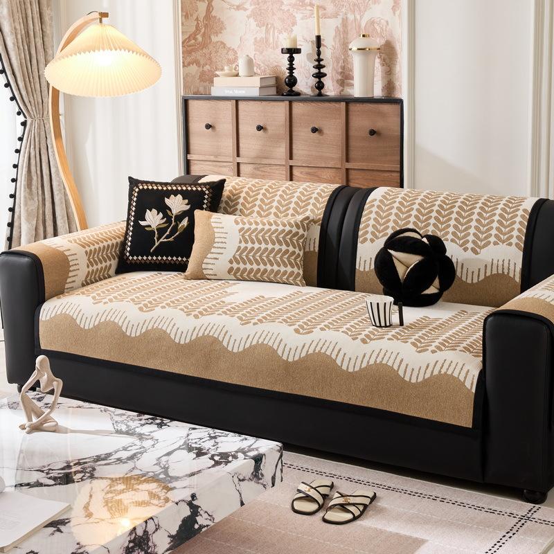 

Thicken Velvet Sofa Slipcover Non-slip Pet Simple Kids Soft Sofa Towel Couch Cushion Cover for Living Room Modern Home Decor 45X45cm pillowcase