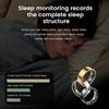 Smart Ring Health Tracker, Sleep&Exercise Monitor Heart Rate,Blood Oxygen,Fitness Trackers for Man&Women -Long Lasting Batteries,Waterproof Sleep