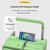Women's Sturdy Wide Drawbar Suitcase, 20-24 Inch, Durable, Large Capacity with Combination Lock