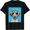 Unisex T-shirt GWP Portrait Pop Art German Wirehaired Pointer Dog Lovers T-Shirt