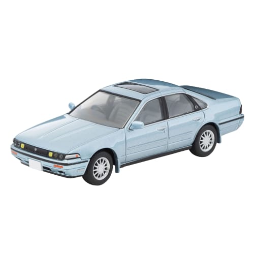 TOMYTEC Tomica Limited Vintage Neo 1/64 Scale LV-N335a Nissan Cefiro Sport Cruising, Bluish Silver, 1988 Model, Finished Model, 332824