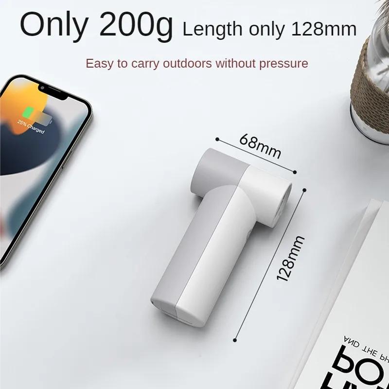 100000RPM Jetfan USB Rechargeable Hand Fan Portable Mini Turbo Fan Air Blower Multi-Function Outdoor Camping Violent Fan