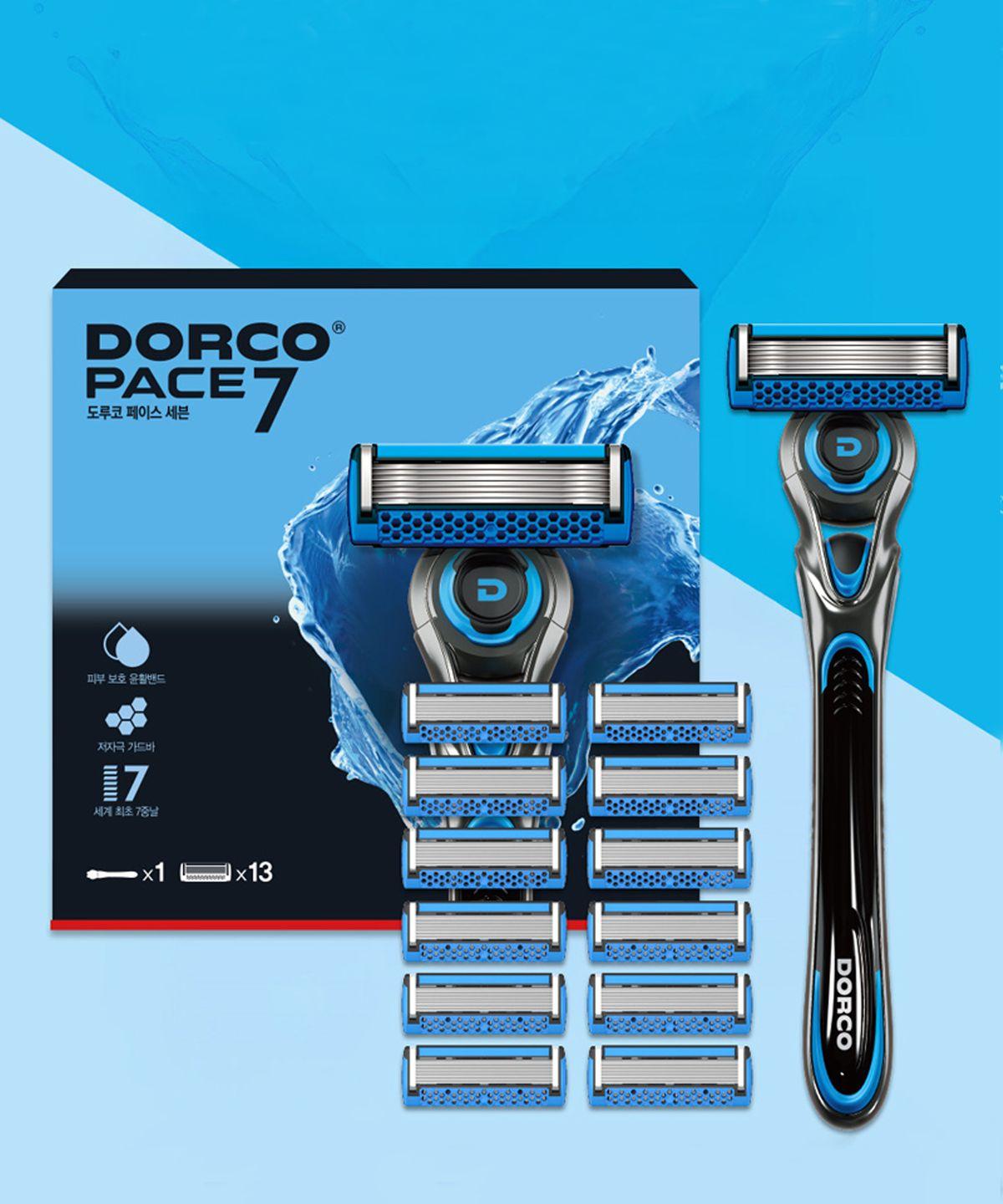 Face 7 Razor Special Set No. 5 (1 Handle + 13 Blades Total)