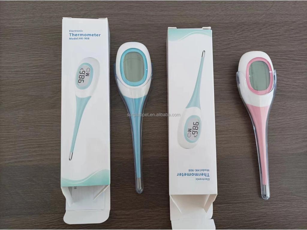 8-Second Electronic Thermometer for Home Use: Accurate for Adult, Infant, and Child Temperature Measurement, Oral or Axillary.