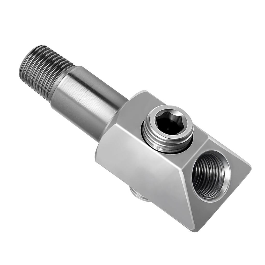 Oil Pressure Sensor Adapter Fit for Engine 1Celsius8-27 NPT Thread Port Plug Stainless Steel Tool