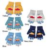 Soft Winter Warm Girls Mittens Kids Gloves Knitted Children Gloves