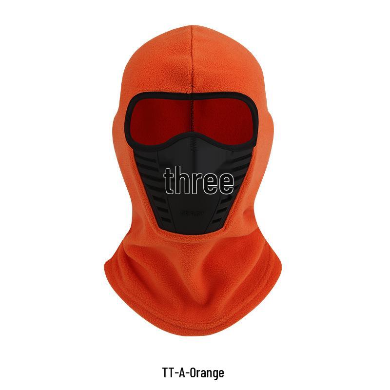 Thick Fleece Winter Balaclava: Dustproof Warm Ski & Motorcycle Mask