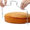 Baking Tools Stainless Steel Double Line Adjustable Cake Bread Slicer Strings Cutter
