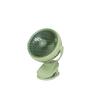 Simple Clip-On Light Fan, Cute Student Mini Fan, USB Rechargeable, Dorm Bedside Small Electric Fan, Rotatable Green Color
