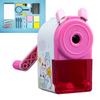 Pencil Sharpener Automatic Manual Pencil Sharpener Students Portable Pencil Sharpener for School Dormitory Library