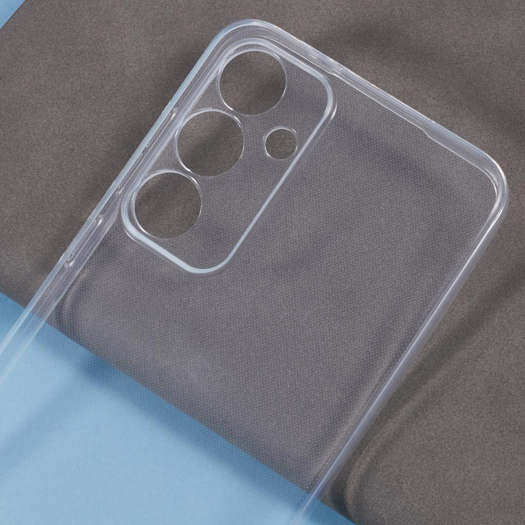 For Samsung Galaxy S24 FE Shockproof Case 1.5mm Thickness Clear TPU Phone Cover