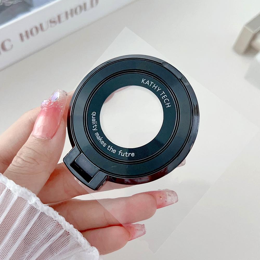 Removable Magnetic Ring Bracket Support Wireless Charging For Magsafe Metal Stand Holder Compatible For iPhone Case Accessories