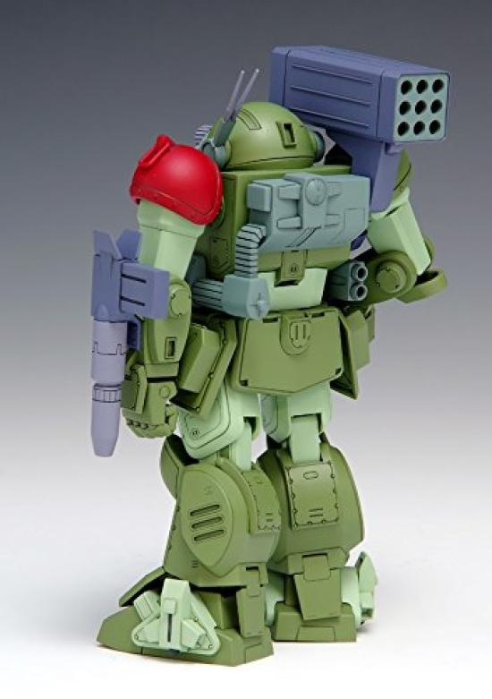 Wave Armored Trooper Votoms Scope Dog Red Shoulder Custom ST Edition Scale Plastic Model Approximately 12cm 1/35 Pre-Colored Kit, Tall, BK-223