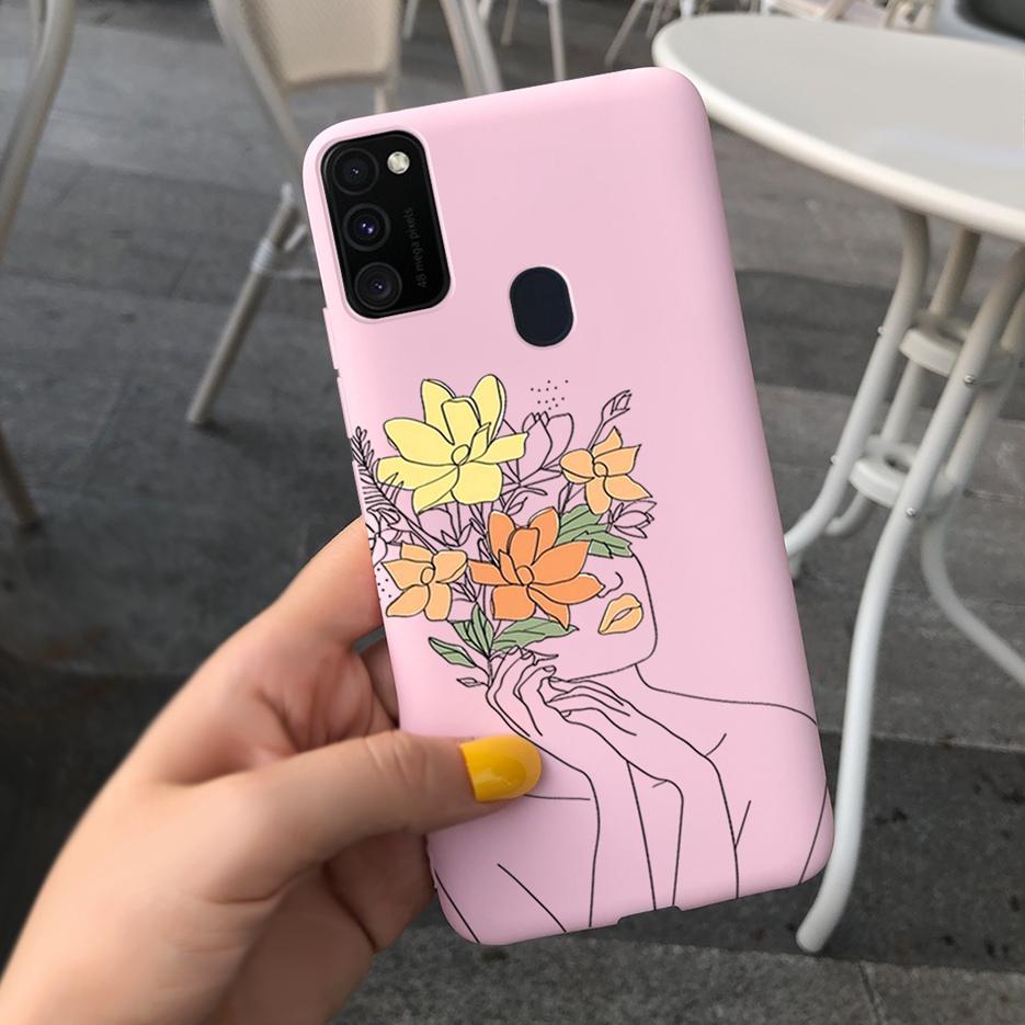 

For Samsung Galaxy M30s Case Samsung M21 M31 M51 Luxury Candy Painted Cover For Samsung Galaxy M21s M30s M 21 31 51 Cases Fundas Galaxy M31