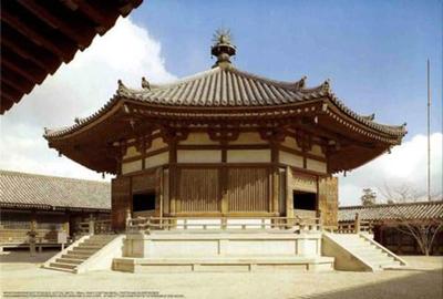 Fujimi Models 1/150 Gebäude-Serie Nr.1 Horyuji-Tempel Yumedono-Halle Ken-1
