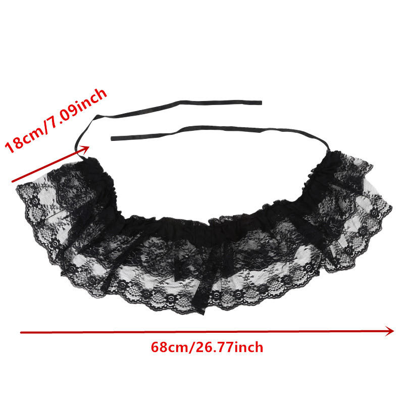 Damenmode Ballettspitze Überrock Koreanischer Stil Lagenlook Wickel Durchsichtig Tanz Minirock Furzvorhang