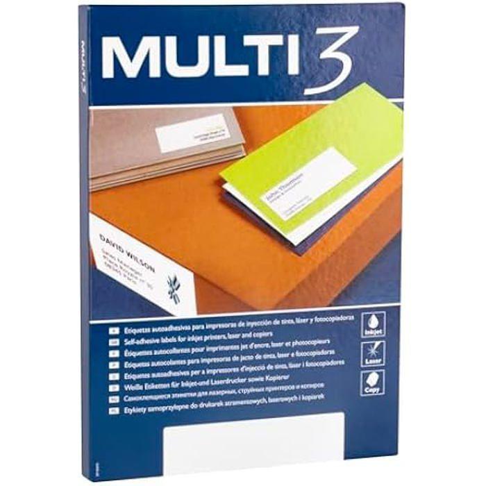 Autre Matériau - MULTI3 - MULTI3 105,0X42,4 - Qualité supérieure - Dimensions 105,0X42,4 - BTE