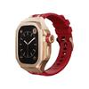 Kit di Modifica di Lusso per Apple Watch Ultra 2/Ultra 49MM Cinturino+Cassa in Acciaio Inossidabile per IWatch Serie 49mm Accessori