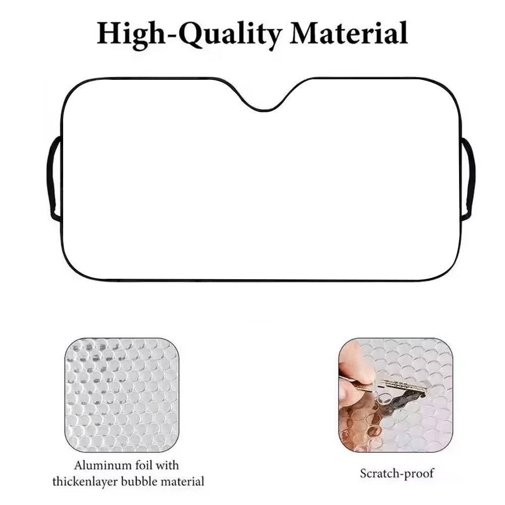 Funny Meme Fold-up Car SunShade Parasol Car Windshield Sun Shade UV Protection and Interior Cooler