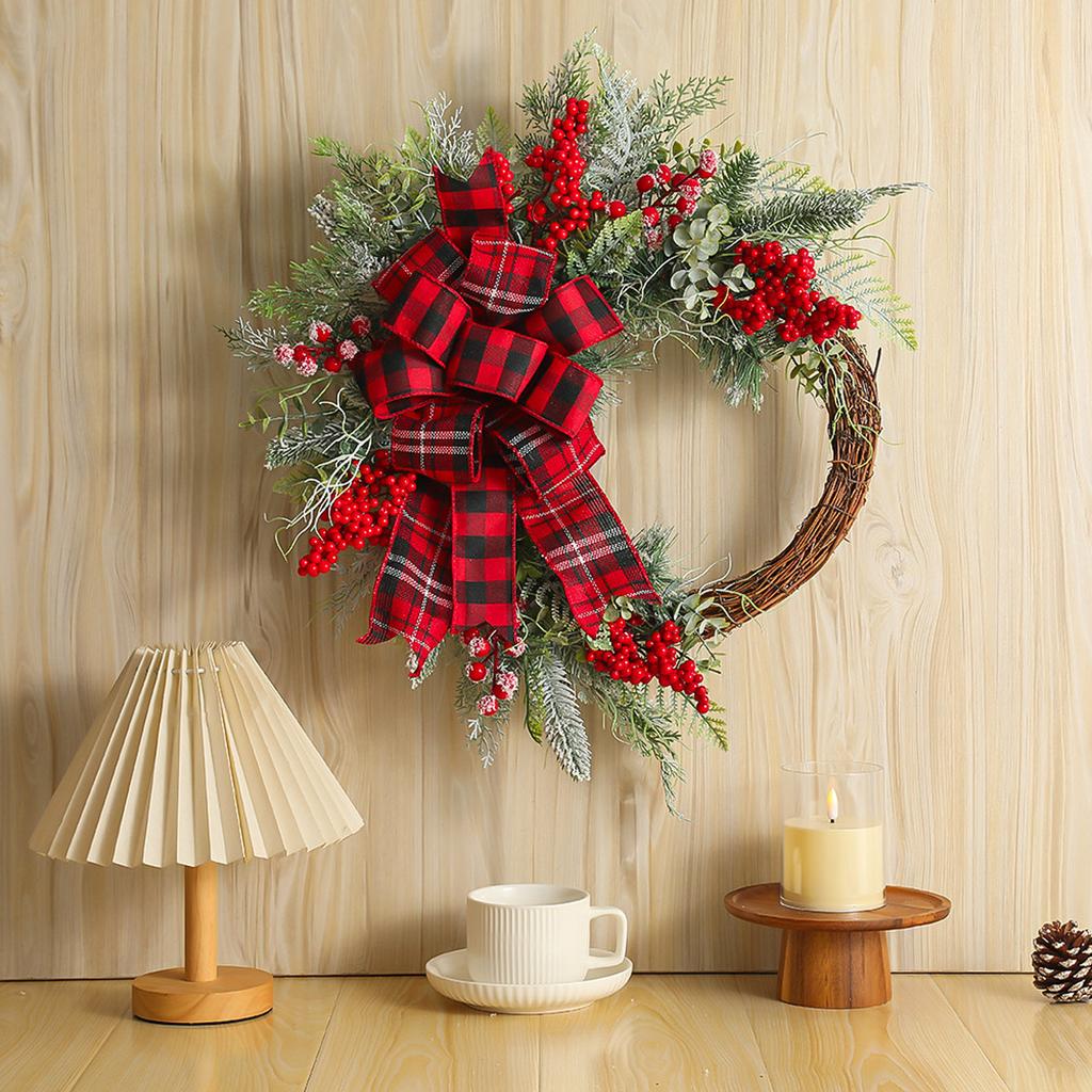 Χριστουγεννιάτικα Στεφάνια για Ντουλάπια Κουζίνας, Κατάλληλα για Διακόσμηση της Κουζίνας ή Πορτών, Τόσο σε Εσωτερικούς όσο και σε Εξωτερικούς Χώρους για Εορταστικές Διακοσμήσεις