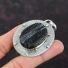 Black Tourmaline Rough Pendant High Quality Gemstone Jewelry 925 Sterling Silver Pendant Handmade Pendant Gift For Mom Latest Design Jewelry