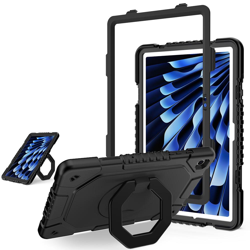 For Samsung Galaxy Tab A11+ / A9+ Case Hand Grip Kickstand Shockproof Silicone + PC Tablet Cover with Pen Slot