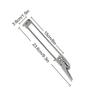 Stainless steel manual bottle opener, multi-function can opener, lid opener, kitchen accessories, adjustable can opener
