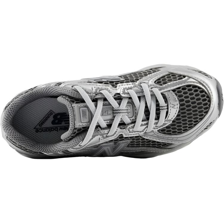 New Balance Nb 740 Comfortable Versatile Low-Top Casual Shoes Kids Sneaker Silver Gray PZ740MG
