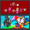 Cartoon Digitals Zirkus Mauspads Groß Anti-Rutsch Gummi Gaming-Mauspad Langlebiges Schreibtischpad Dicke Nahtkante Geeignet für Büro An