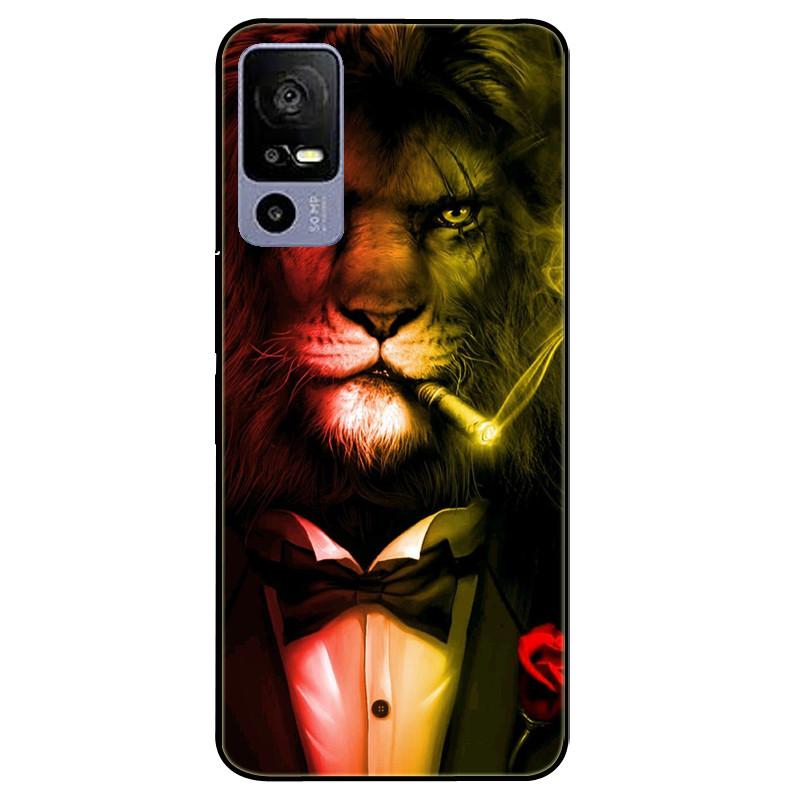 For TCL 40R 5G Case 6.6'' Silicone Soft Fashion TPU Phone Cover for TCL 40 R 5G Cases T771K T771A T771H Bumper Funda For TCL 40R