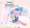 Xin Mo M5 Japanese Die-cut Sticker Book: Versatile Tearable Journal for DIY Collage and Gumi Crafts
