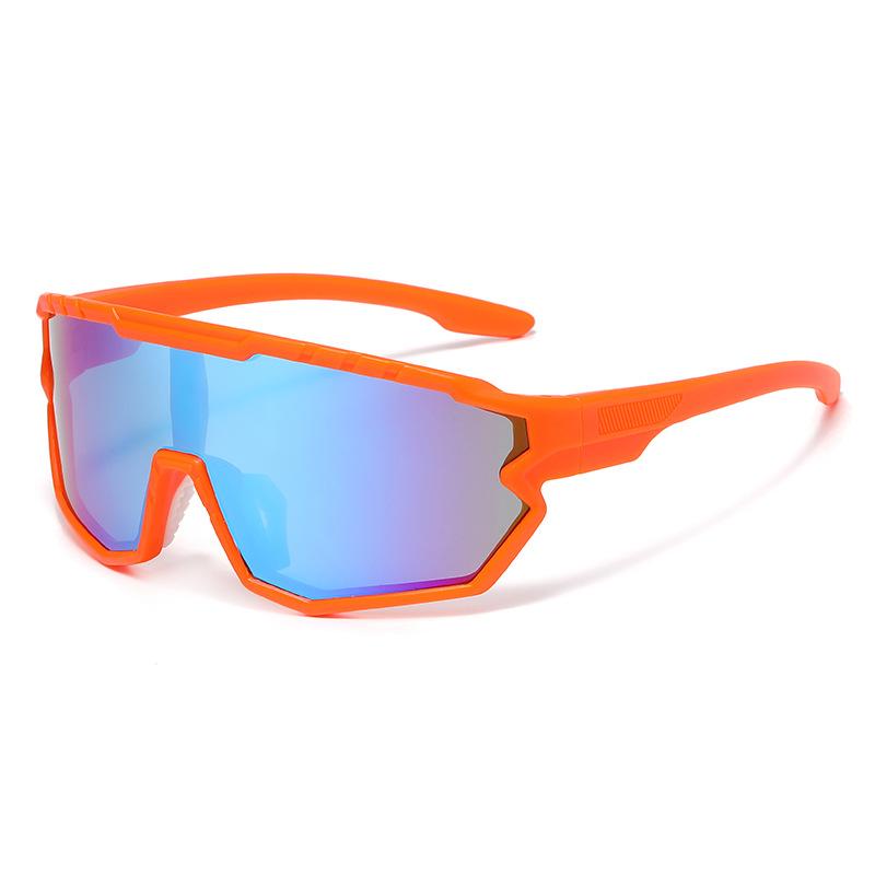 

Fashionable New Mountaineering Cycling Skiing Goggles Driving And Driving UV Protection Sunglasses For Both Men And Women 9849 помаранчевий
